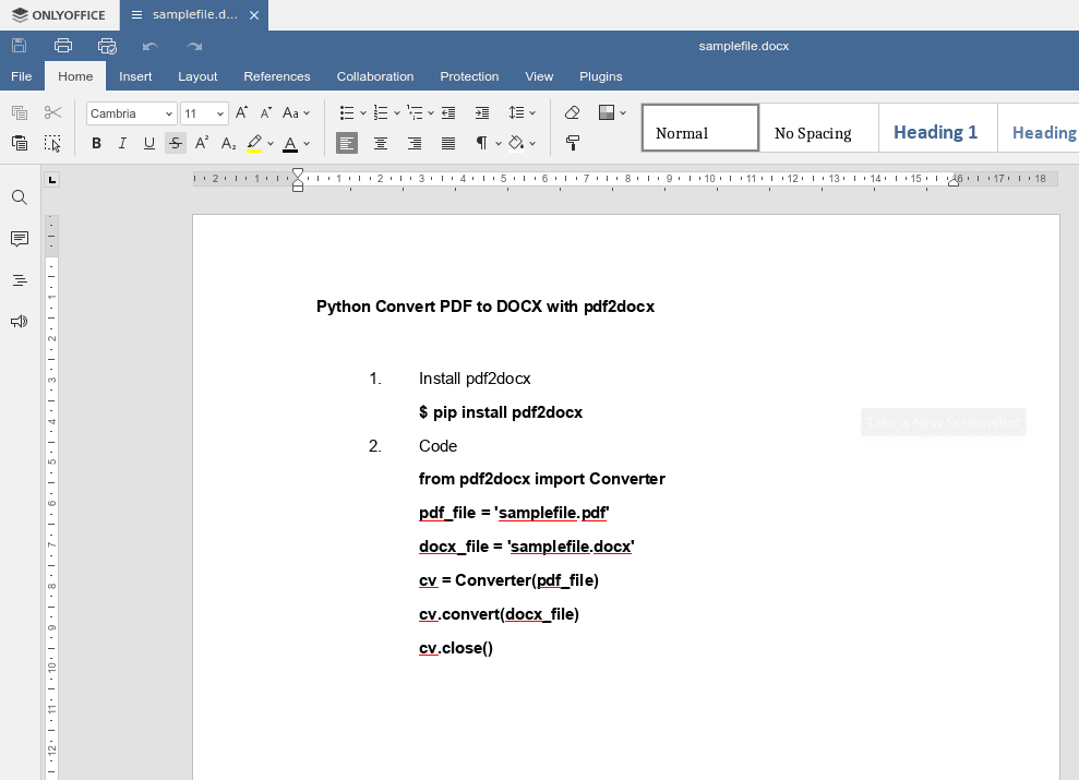 file docxopen